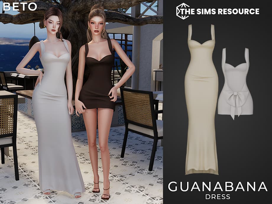 Скриншот мода Сет платьев Guanabana Set